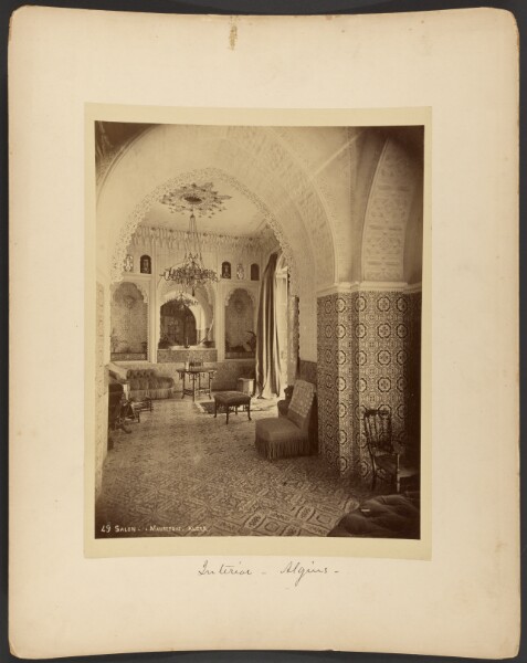 Unknown, Salon, Mauresque, Alger