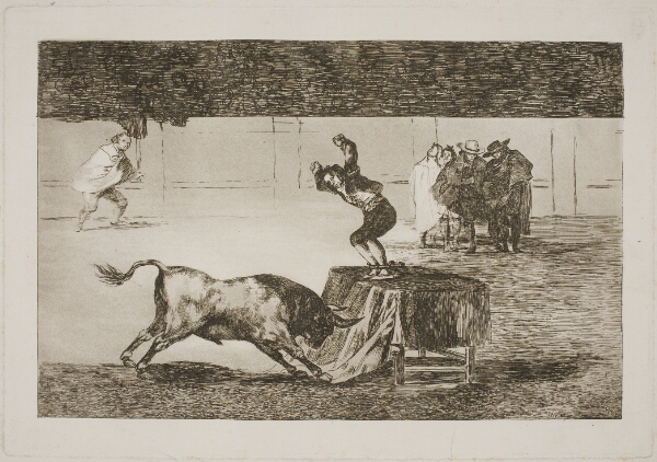 Francisco de Goya, Endnu en vanvittig handling i den samme arena