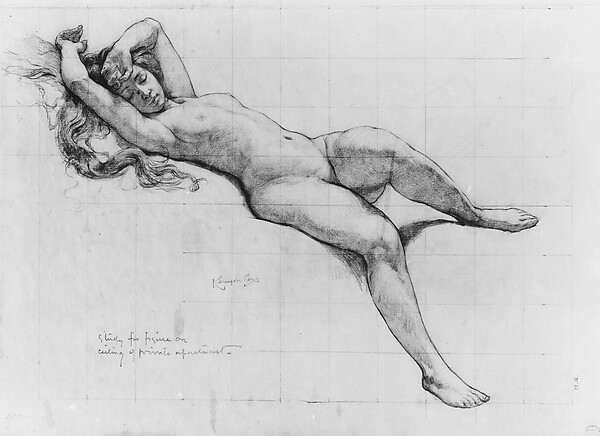Kenyon Cox, Study for Ceiling Decoration