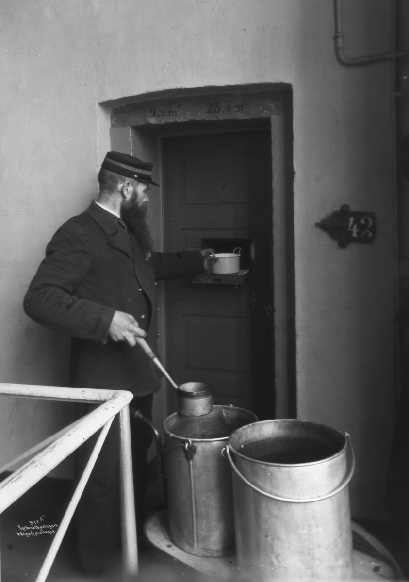 Anders Beer Wilse, Prot: Bodsfængselet Fangene gives mad 7/5