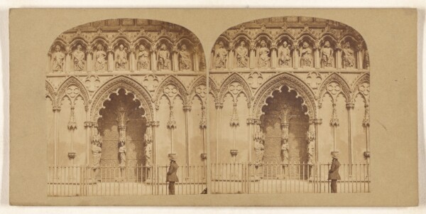 Unknown, England. West Front, Litchfield Cathedral.