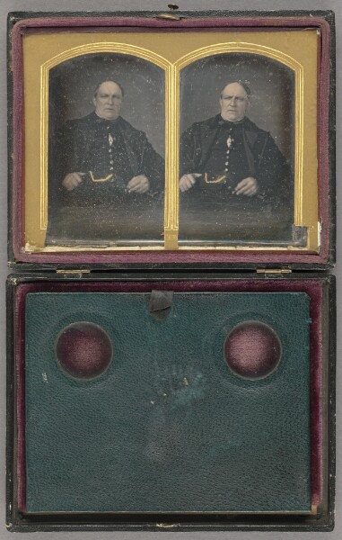 Unknown, [Portrait of a Portly, Middle-Aged Man, Seated]