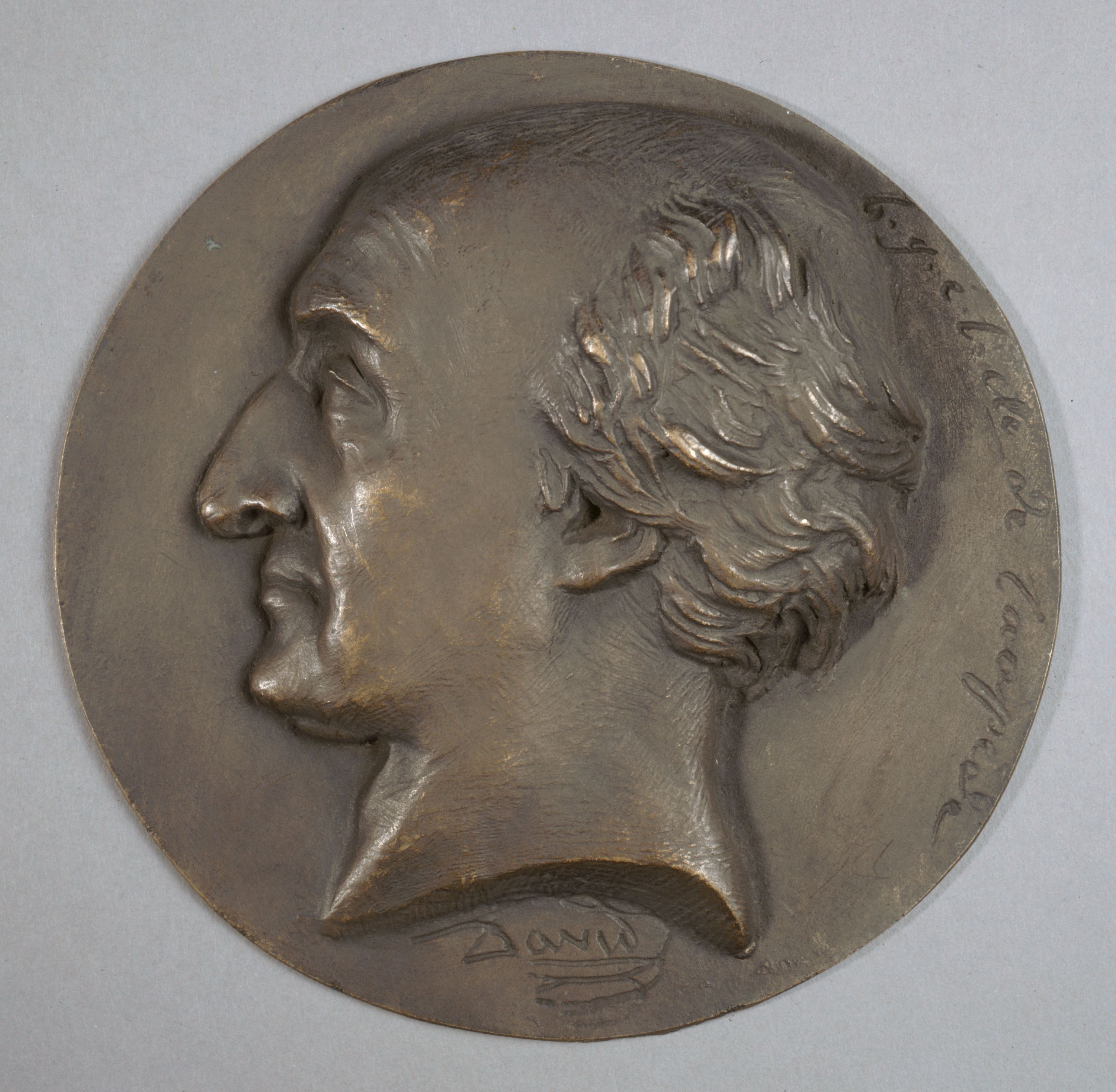 David d'Angers, Portrait de Bernard Germain Étienne de Laville, comte de Lacépède (1756-1825), naturaliste, écrivain et homme politique