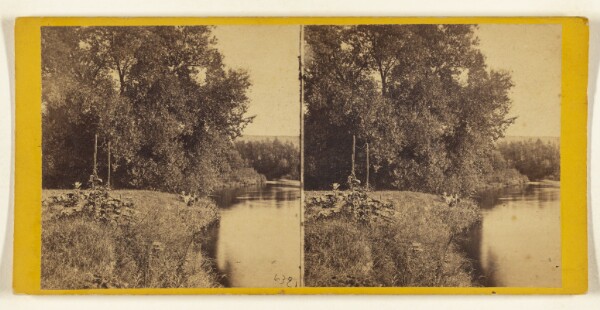 Edward and Henry T. Anthony & Co., The Valley of the Housatonic. On the Housatonic River, Stockbridge, Mass.