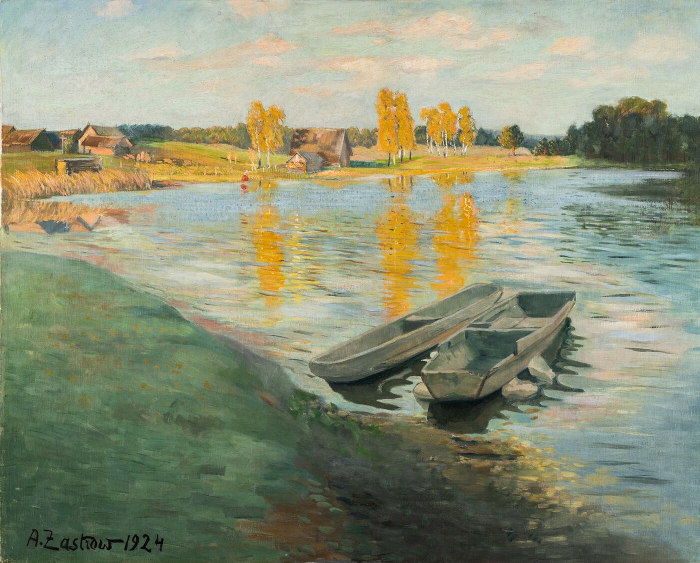 Alfred Ernest Zastrow, Žalieji ežerai