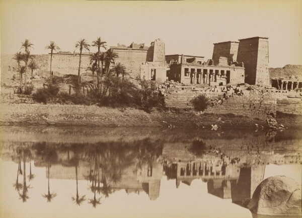 Antonio Beato, [Southwest View of Philae] / [Phile, Vue de Sud Ouest]
