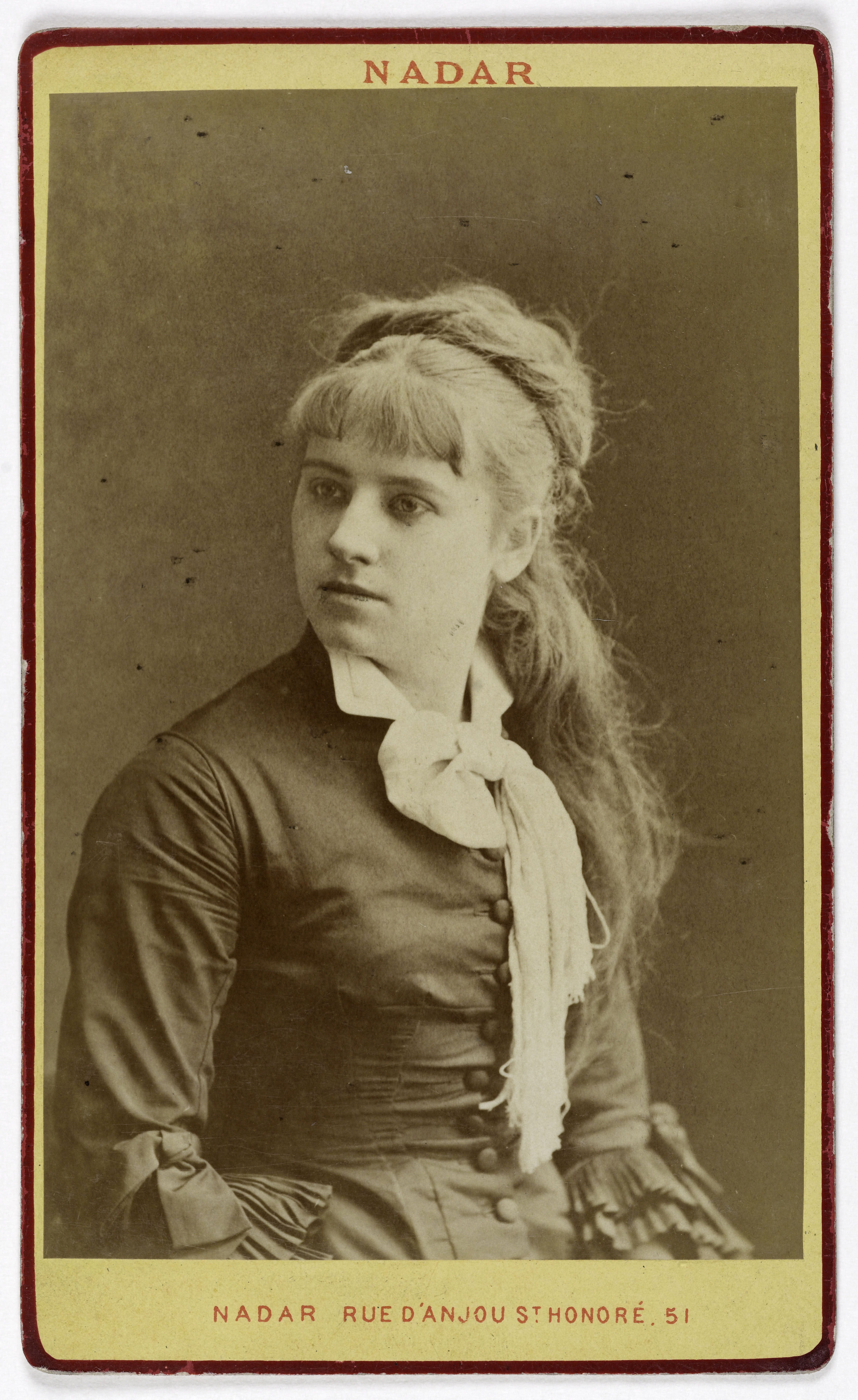 Atelier Nadar, Portrait d'Adeline Dudlay (Adeline Dulait, dite) (1858-1934), (actrice)