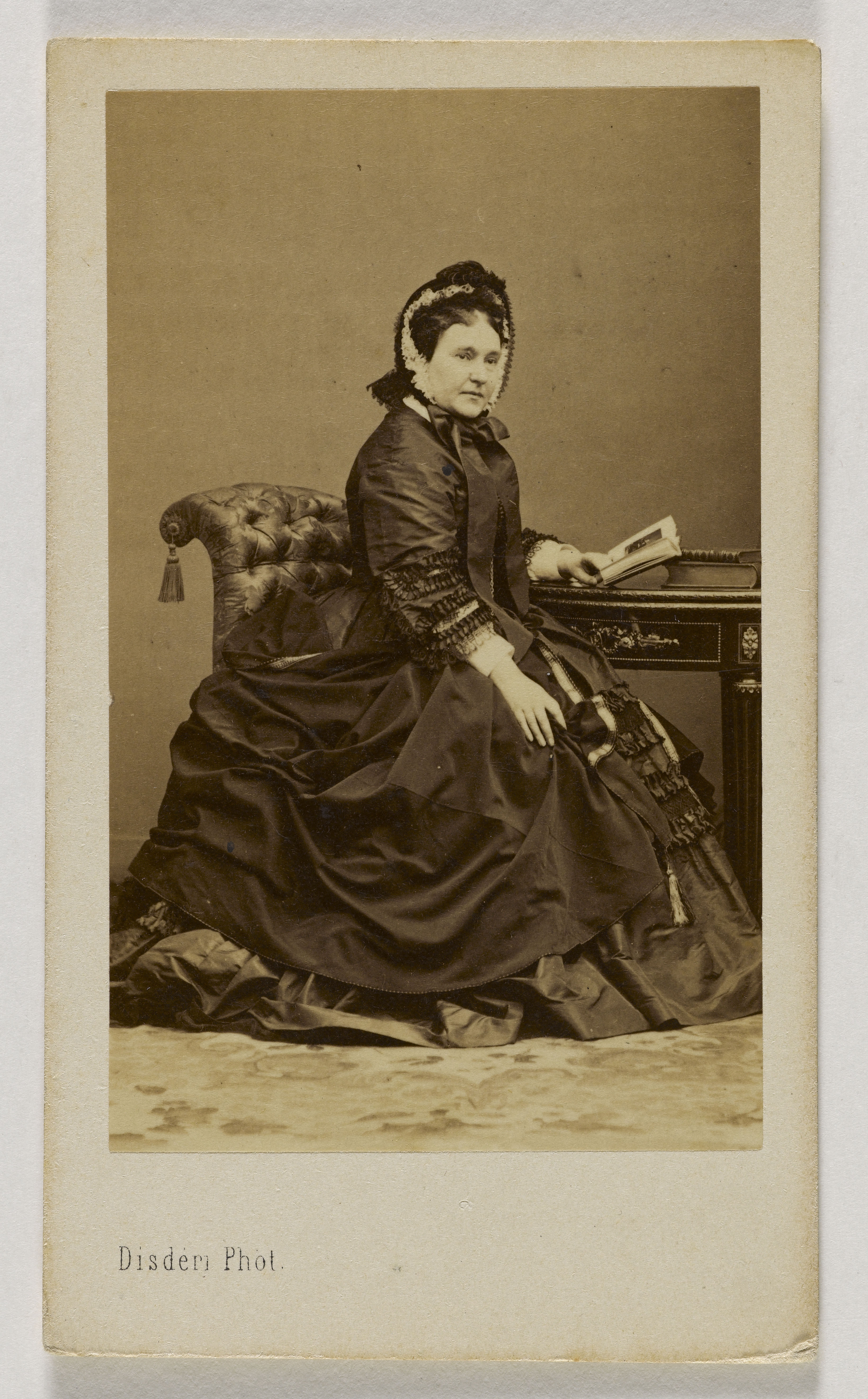 Disderi & Cie, Portrait de la Princesse Mathilde Bonaparte (Princesse de Demidoff), (1820-1904)