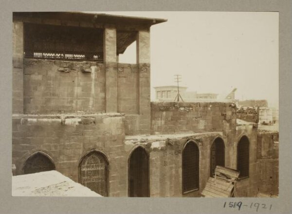 K.A.C. Creswell, North west façade of the funerary complex of Mamluk Sultan Qansuh al-Ghawri, Cairo