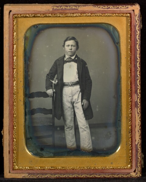Unknown, [Full-Length Portrait of a Boy Standing]