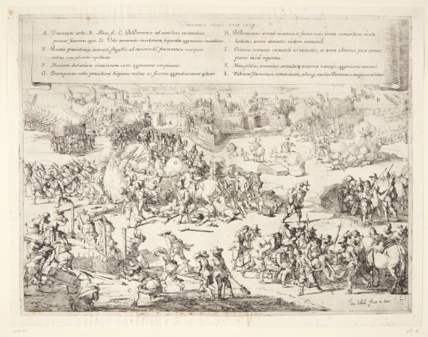 Jan Miel, Alessandro af Parmas belejring af Maastricht