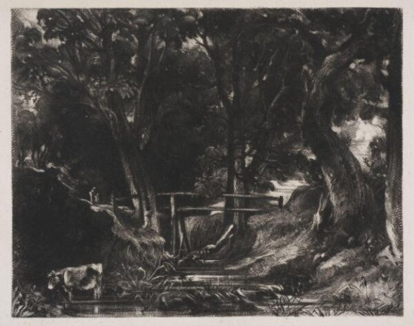 Constable, John RA, A Dell, Helmingham Park, Suffolk