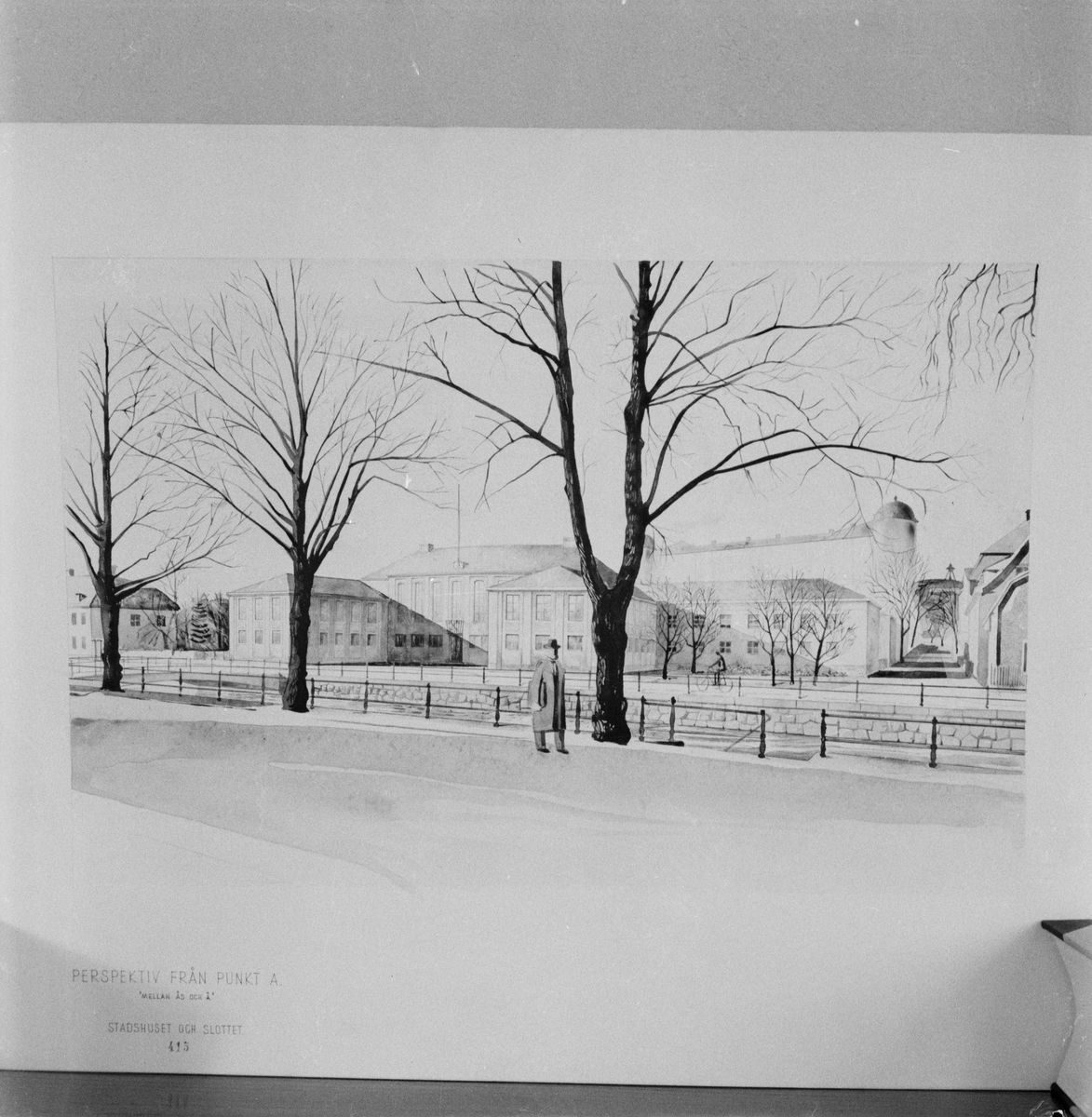 Uppsala-Bild, Arkitekttävling för stadshus, Uppsala 1949