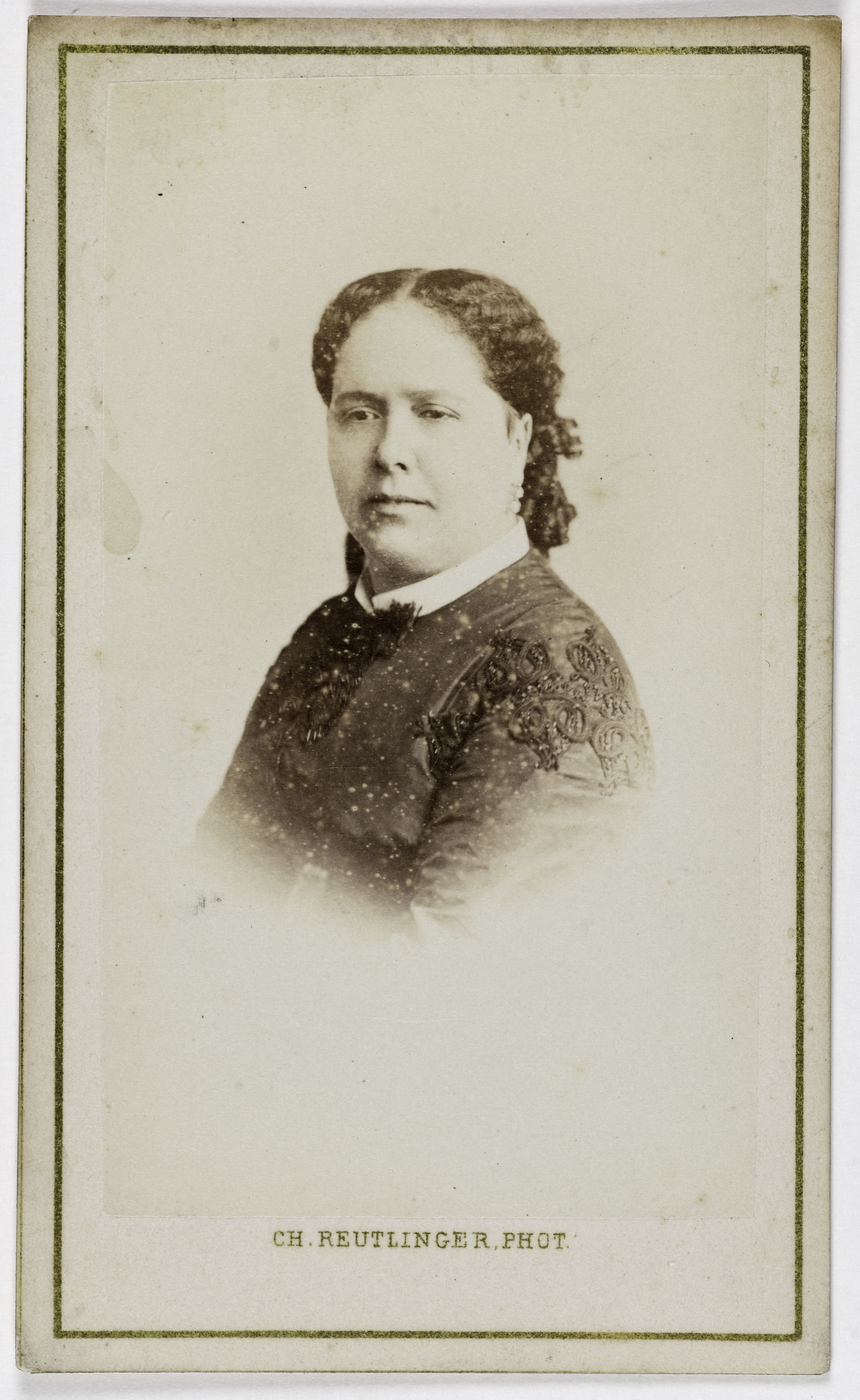 Charles Reutlinger, Portrait d'Aline Duval (1824-1903) (actrice, rôles de grisette)