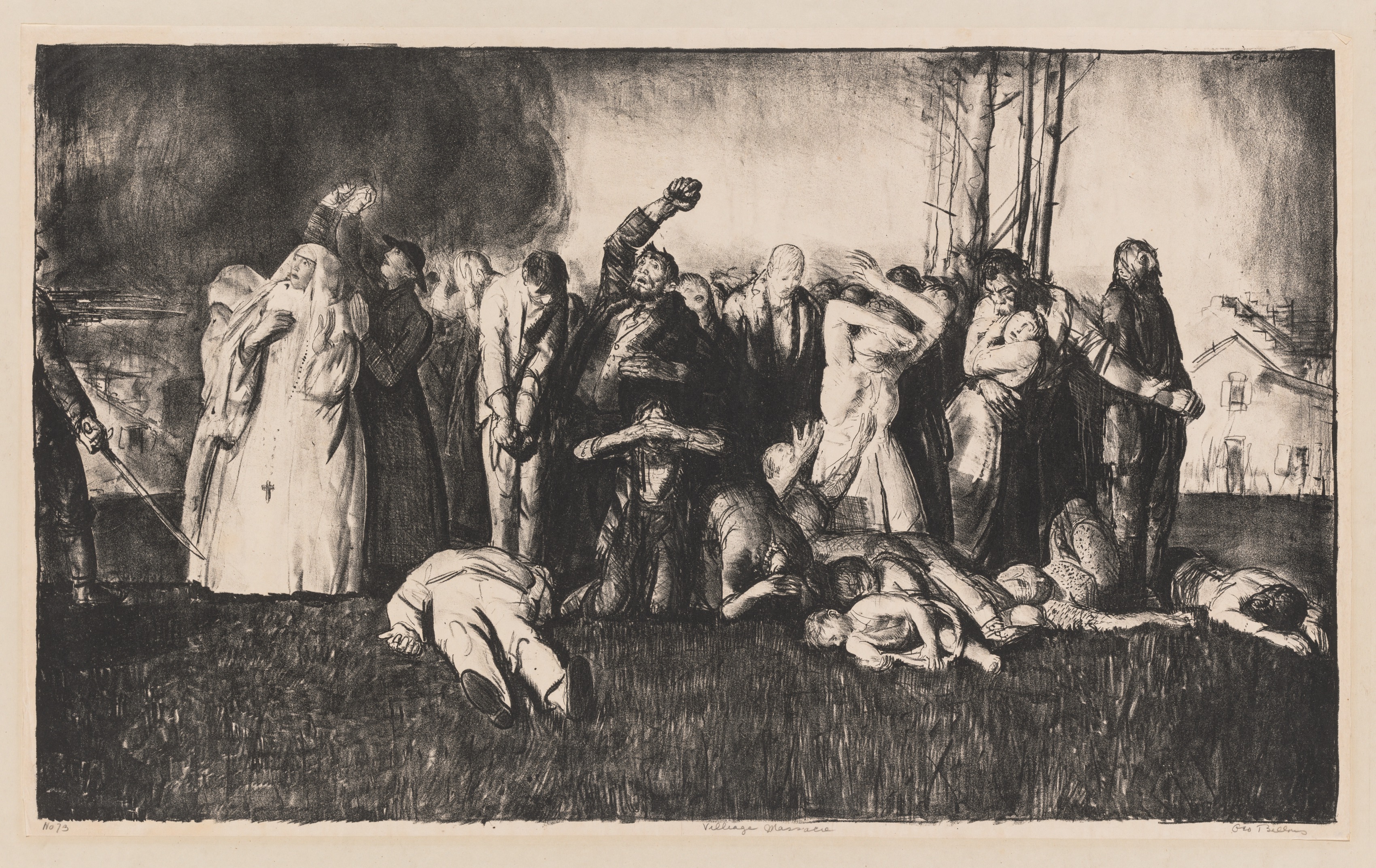 George Bellows, Massacre at Dinant