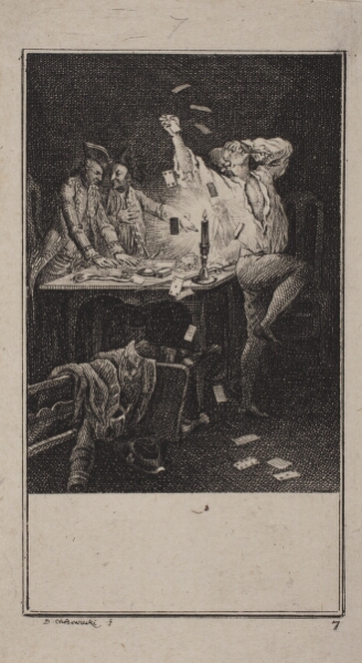 Daniel Nikolaus Chodowiecki, Øvelse i tålmodighed og foragt for rigdom (Übung der Gedult und der Verachtung des reichthums)