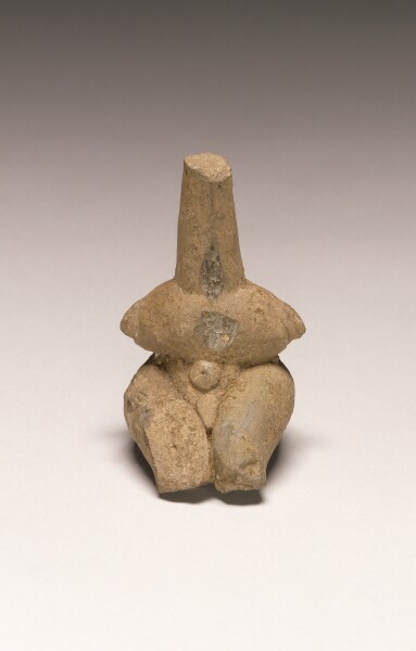 Unknown, Fragmentary Neolithic seated figurine