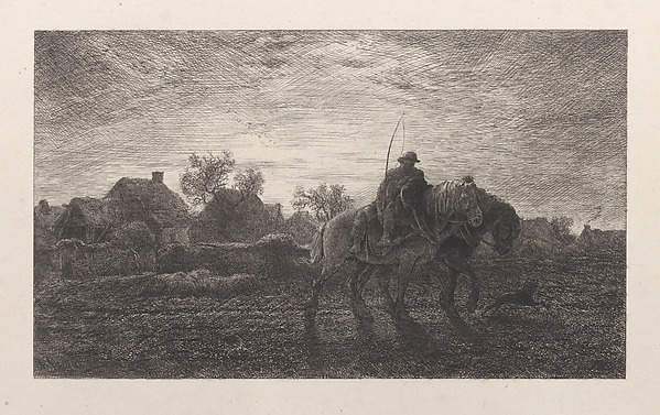 Charles Jacque, The Morning
