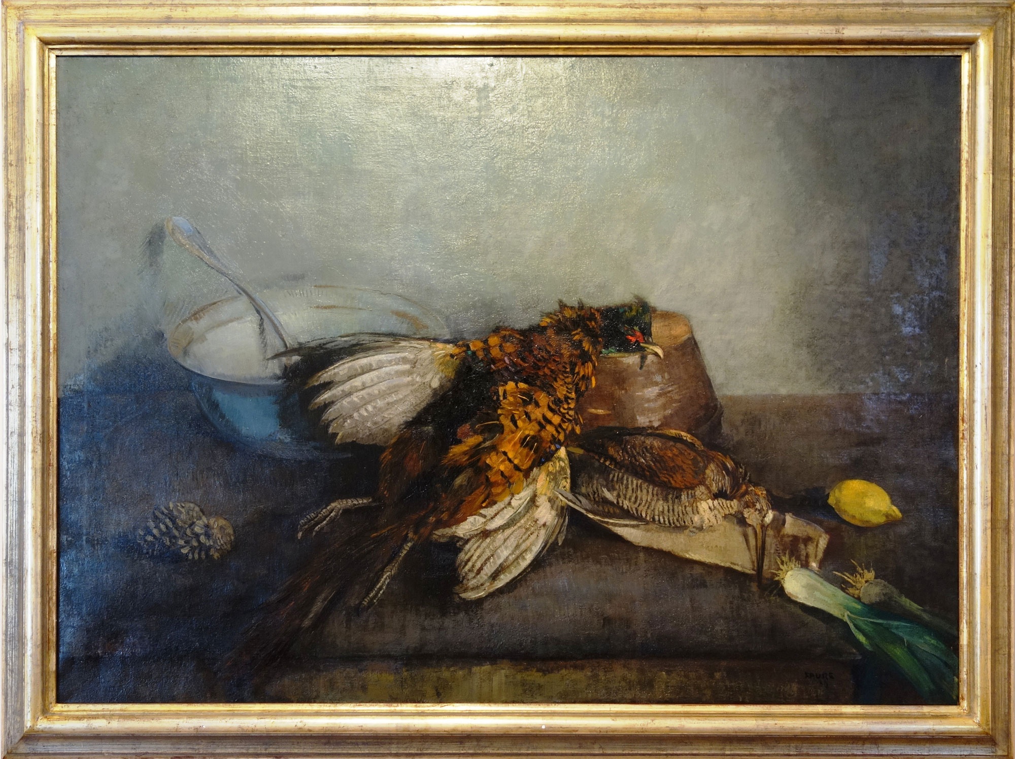 Amandus Faure, Stilleben mit Phasan