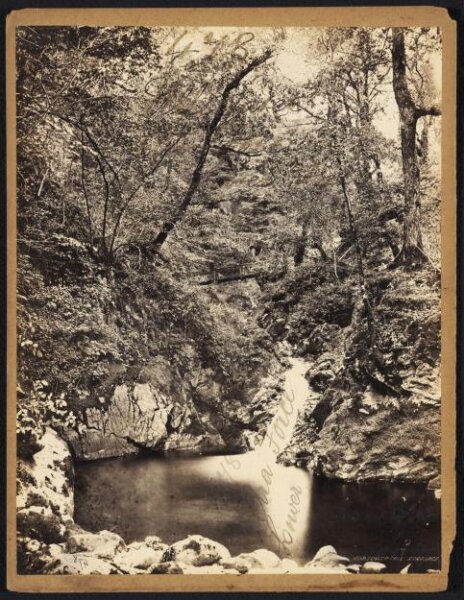 Francis Frith, Ara Force.  Lower Fall