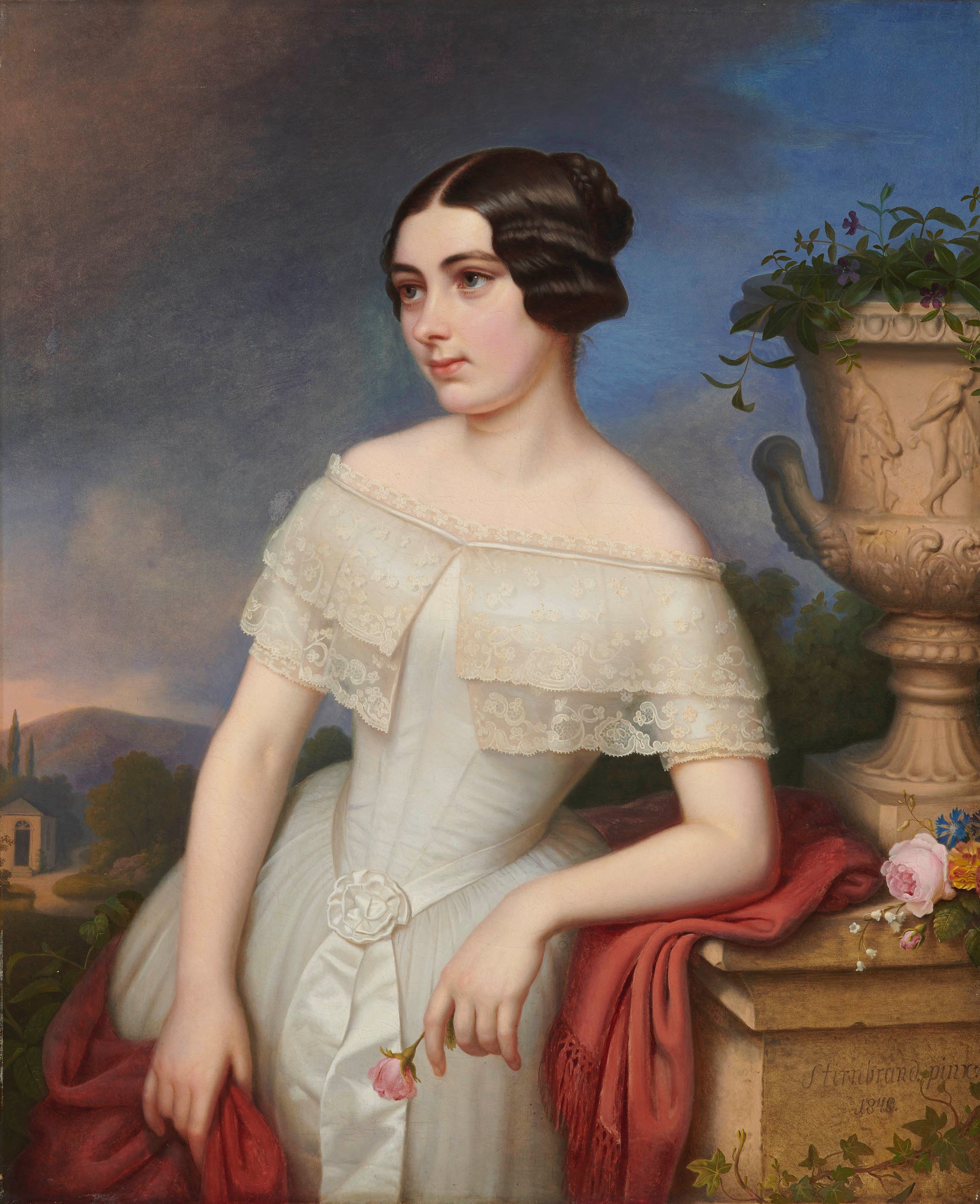 Franz Seraph Stirnbrand, Porträt Emilie Kuhn