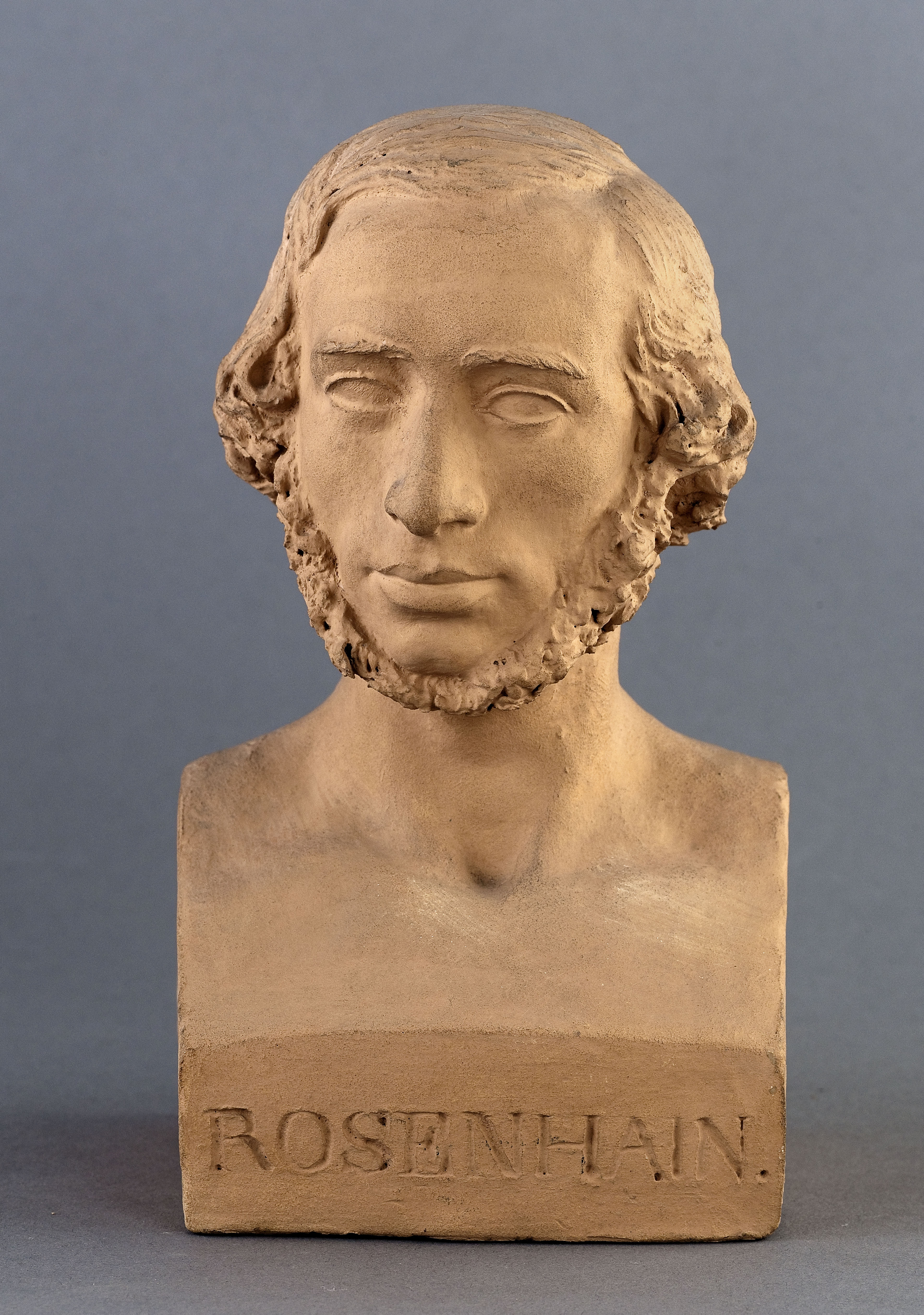 Jean Pierre Dantan, Portrait sérieux de Jacques Rosenhain (1813-1894), pianiste et compositeur