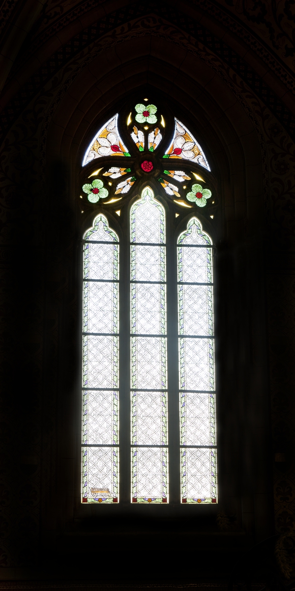 Olle Norling, Glass painting in Sturekret (travé 12, left), ppsala cathedral, Uppsala 2013