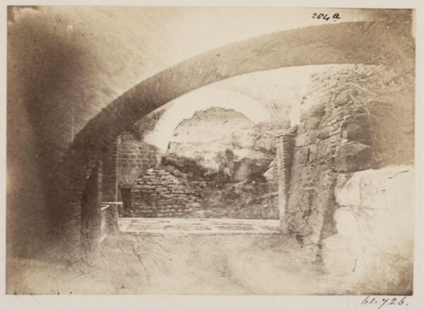 Parker, John Henry, Catacomb of S. Alexander, A.D. 498 - View in the Church at the entrance