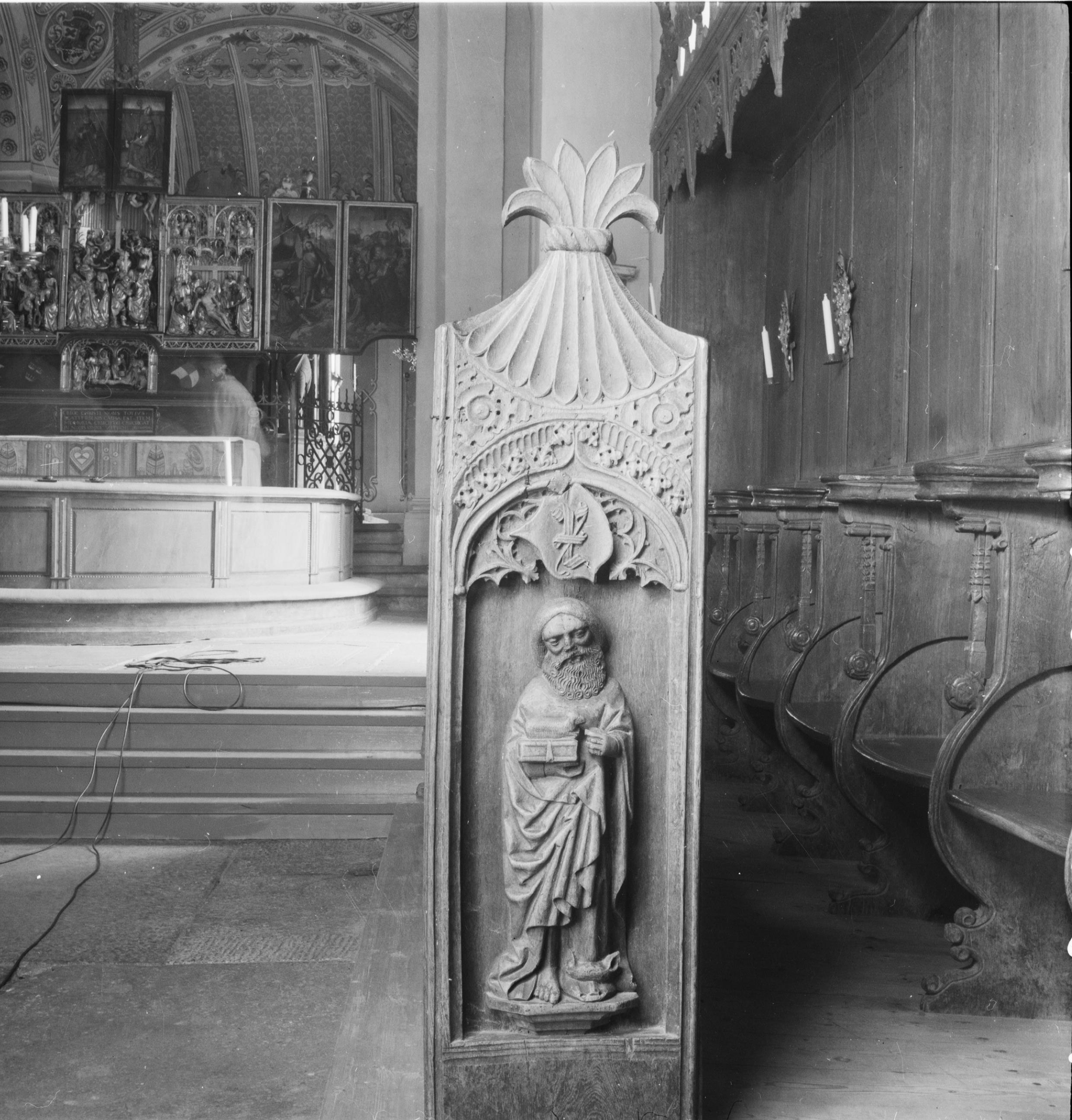 Nils Lagergren, Veckholms kyrka
