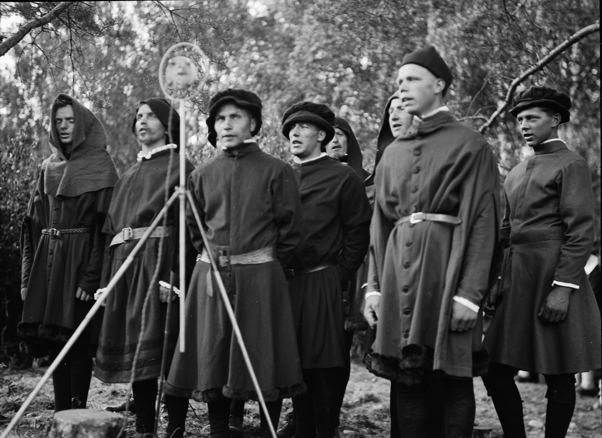 Paul Sandberg, Deltagare i festspelet på Svenska Landsbygdens Ungdomsförbunds riksting i Gamla Uppsala