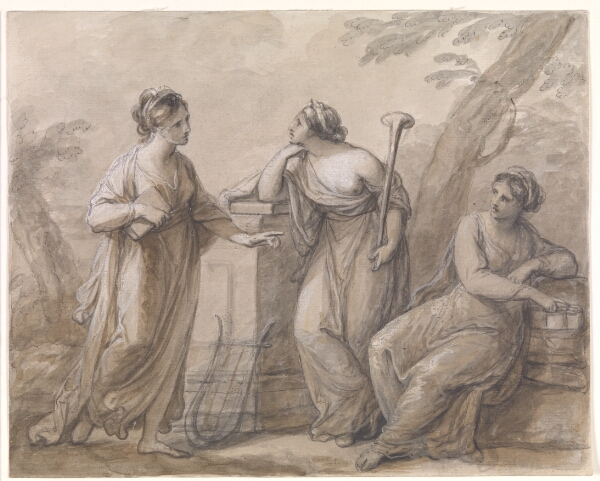 Angelica Kauffmann, Tre muser i samtale