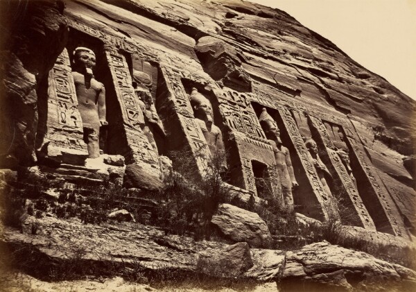 Antonio Beato, [Nubia - The Small Temple at Abu Simbel]