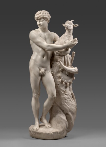 Unknown, Faun Holding a Goat