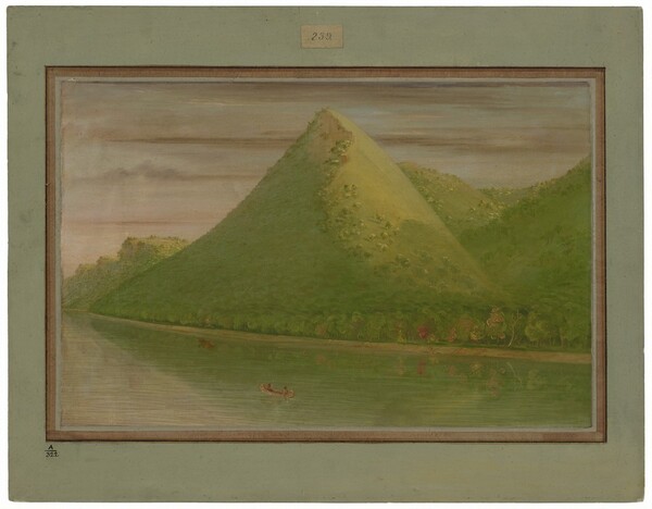 George Catlin, View of "Pike's Tent"