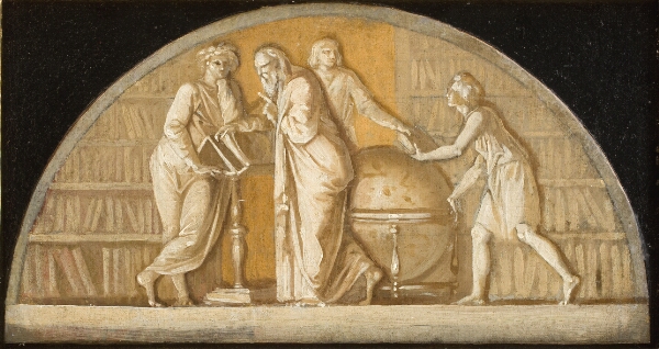 Nicolai Abildgaard, Oprettelsen af Det Kongelige Bibliotek. Allegori