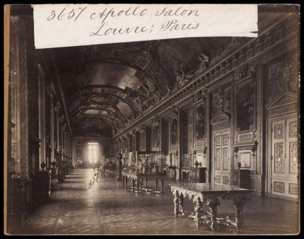 Francis Frith, Paris.  Apollo Salon.  The Louvre