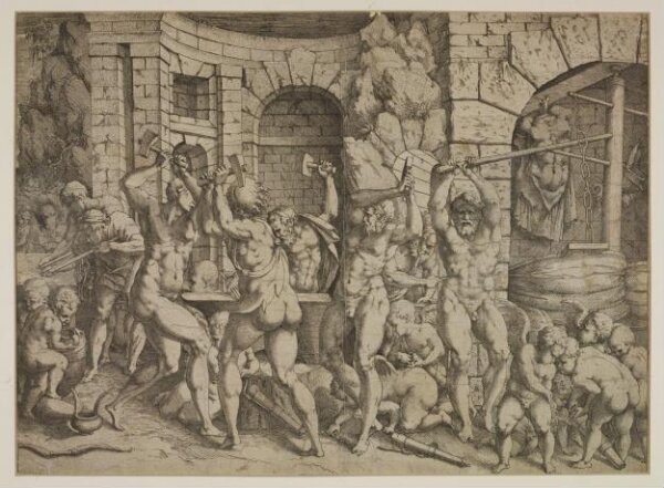 Unknown, Vulcan and the Cyclopes