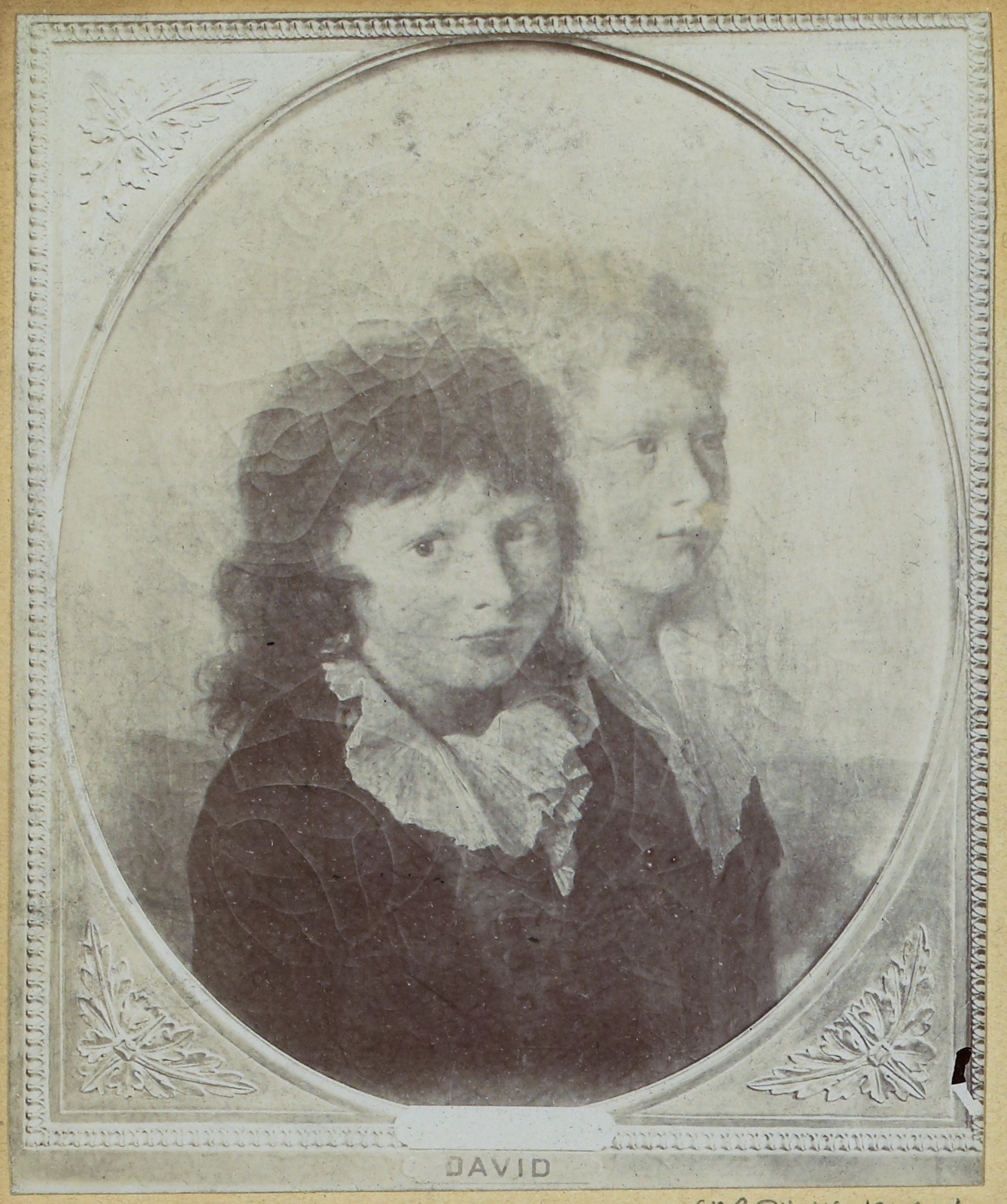 Anonyme, 85 - Portrait des deux fils de Monsieur Sériziat (David).