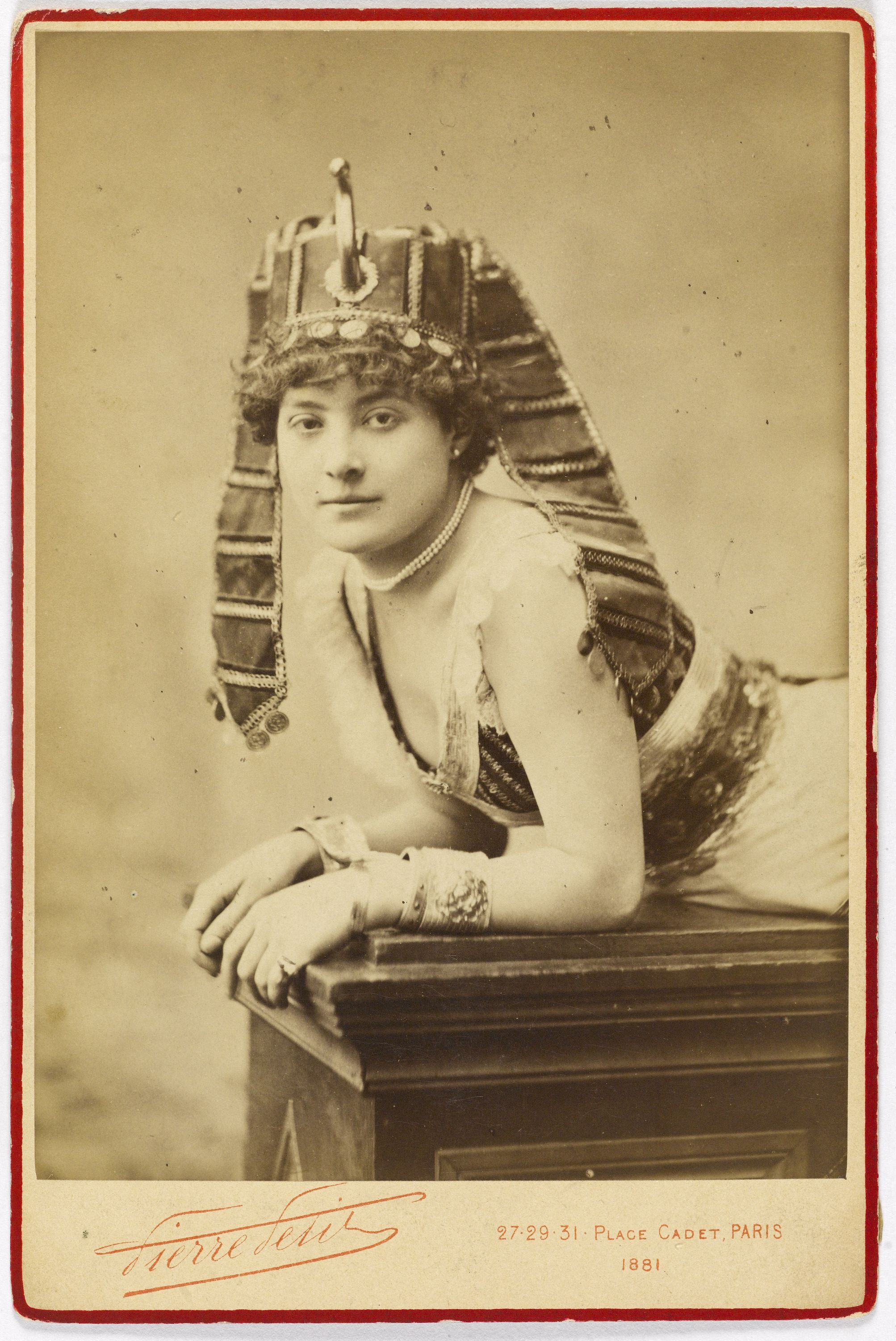 Pierre Petit, Portrait de Louise Bonnet, actrice