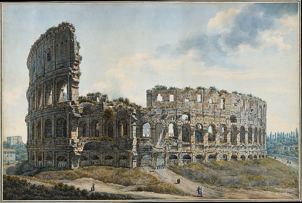 Abraham Louis Rodolphe Ducros, The Colosseum, Rome