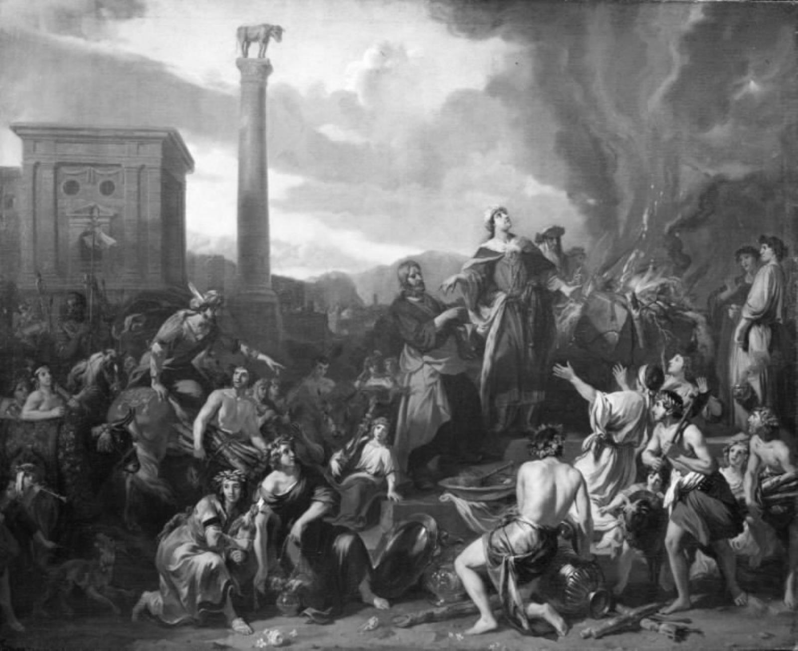Gerard de Lairesse, Jeroboam ofrer til guldkalven