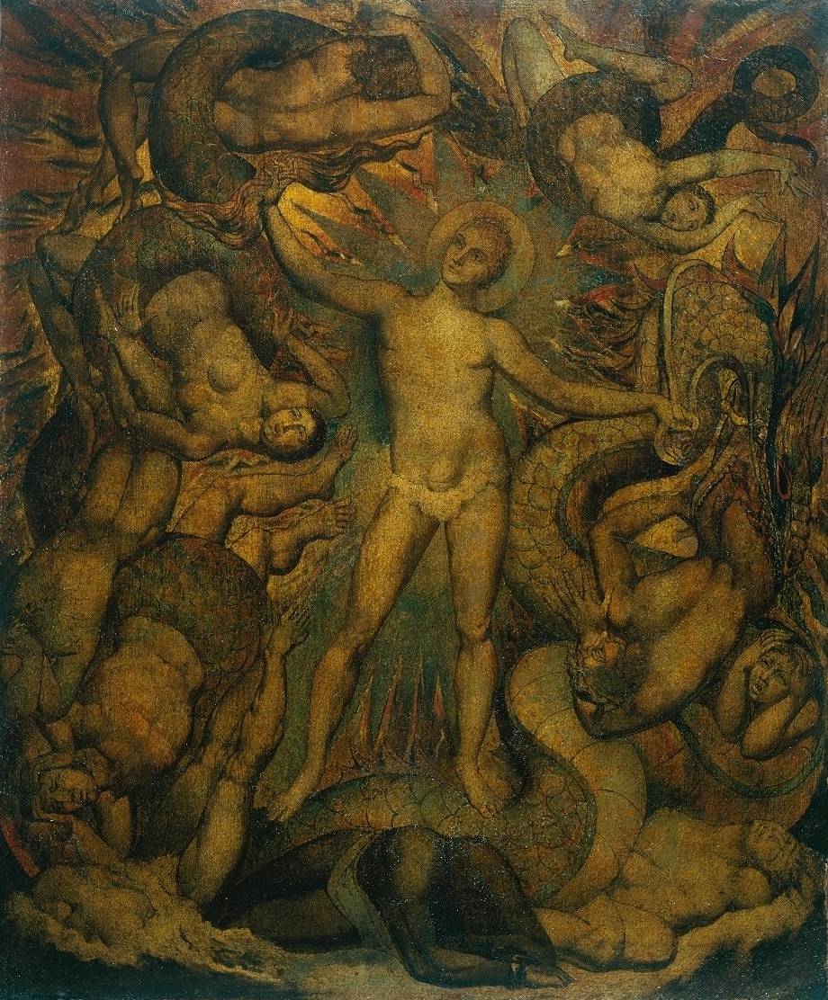 William Blake, The Spiritual Form of Nelson guiding Leviathan
