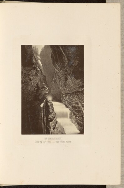 Unknown, The Tamina Gorge