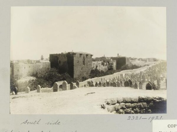 K.A.C. Creswell, South side of city walls, Aleppo