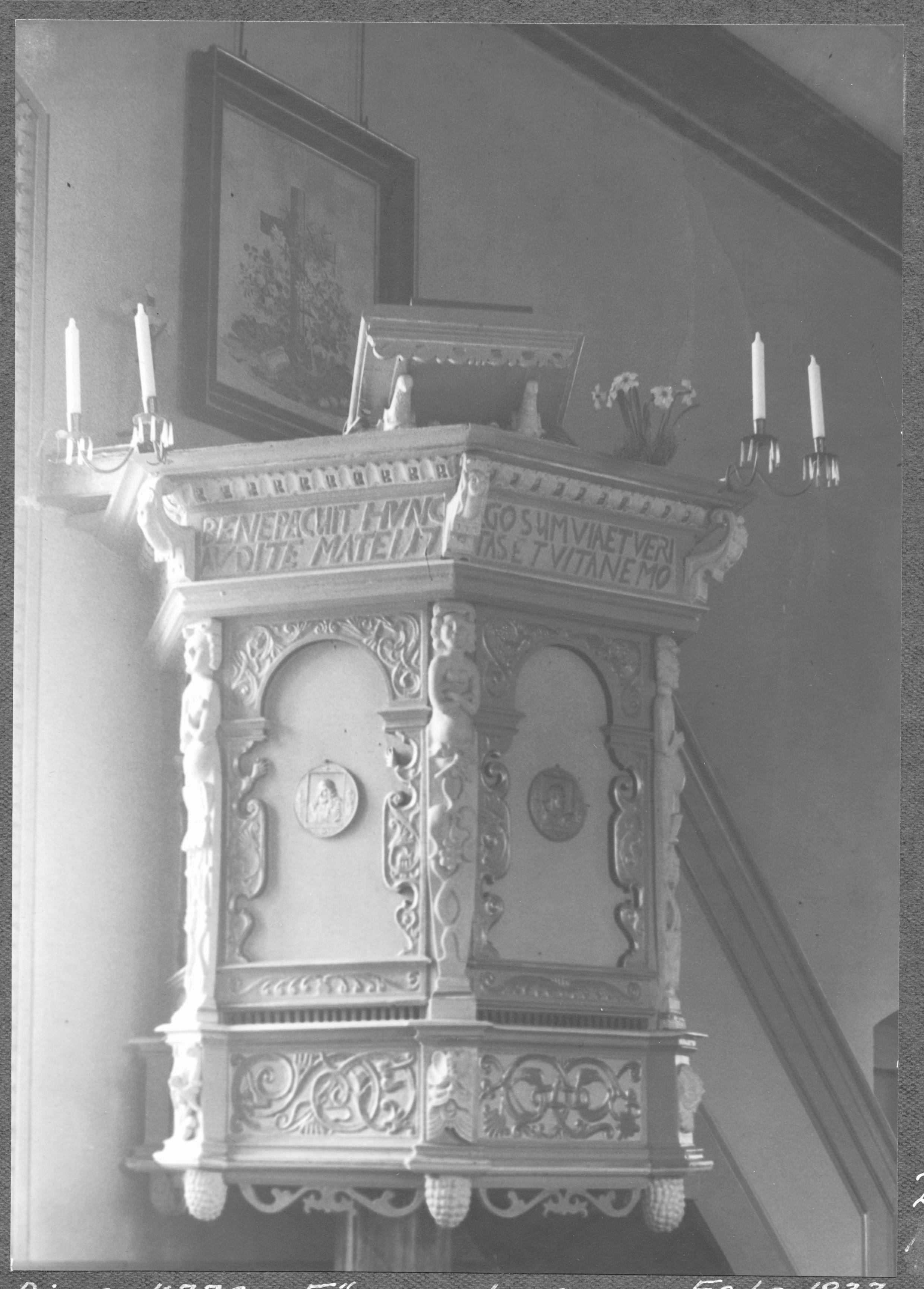 Sven Wahlgren, Blädinge kyrka