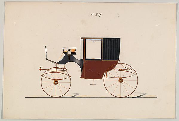 Brewster & Co., Design for Coupé, no. 811