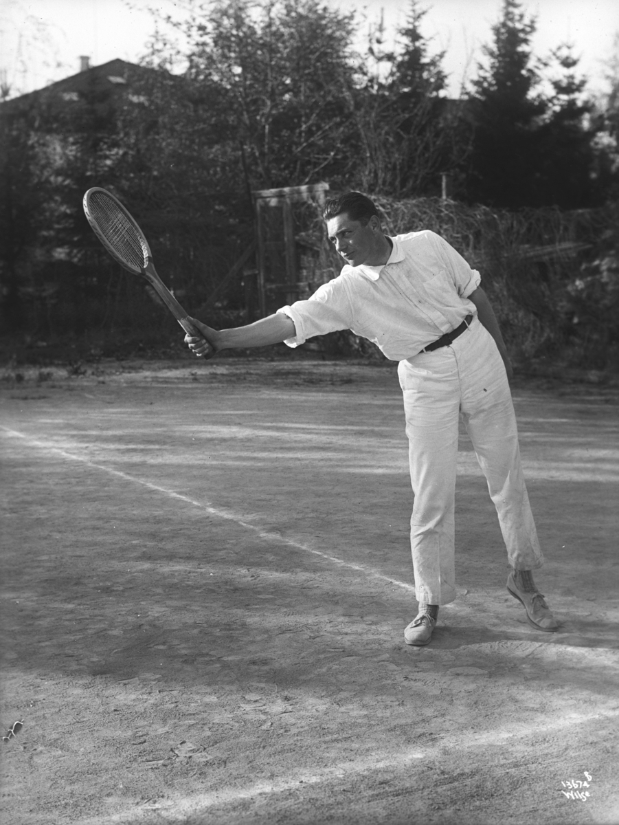 Anders Beer Wilse, Konv: Tennisspiller