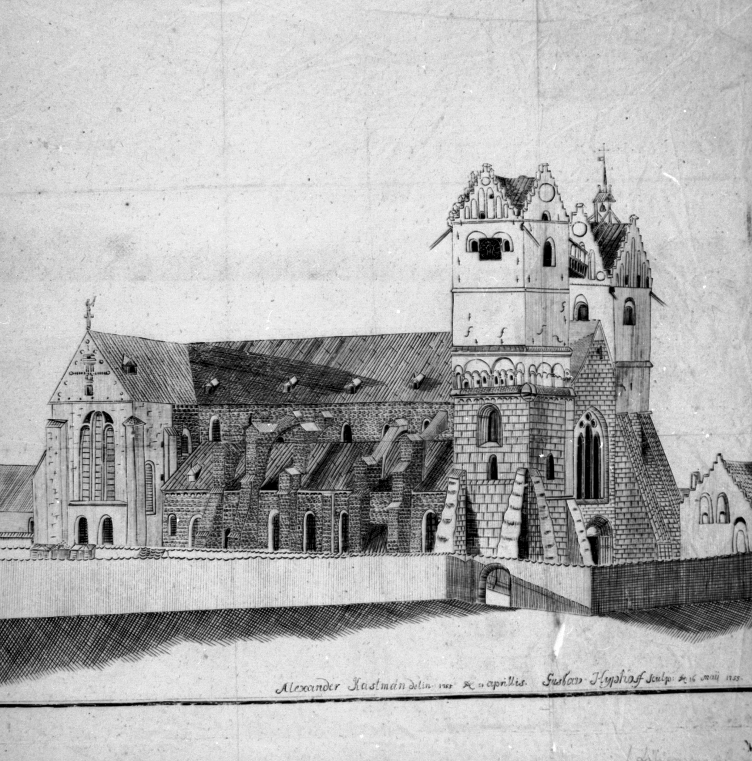 Nils Lagergren, Lunds Domkyrka