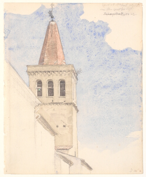 Joakim Skovgaard, Klokketårn i Sansepolcro