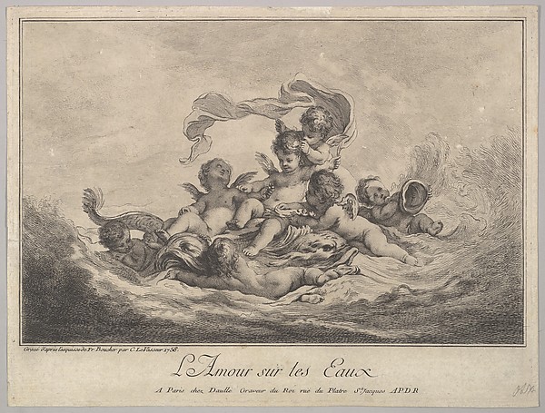 Jean Charles Le Vasseur, Cupid on Water